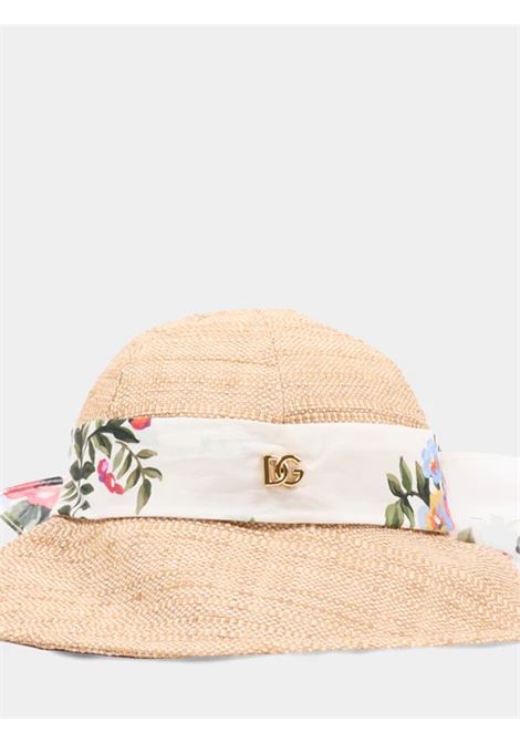 Cappello con stampa DOLCE & GABBANA KIDS | LB5H67 G7PWES9000